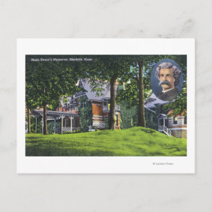 Utvändig vy av Mark Twain Memorial # 2 Vykort