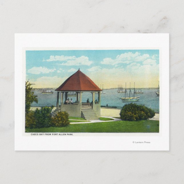 Utvändig vy av Pearl of Orr's Island Vykort (Framsida)