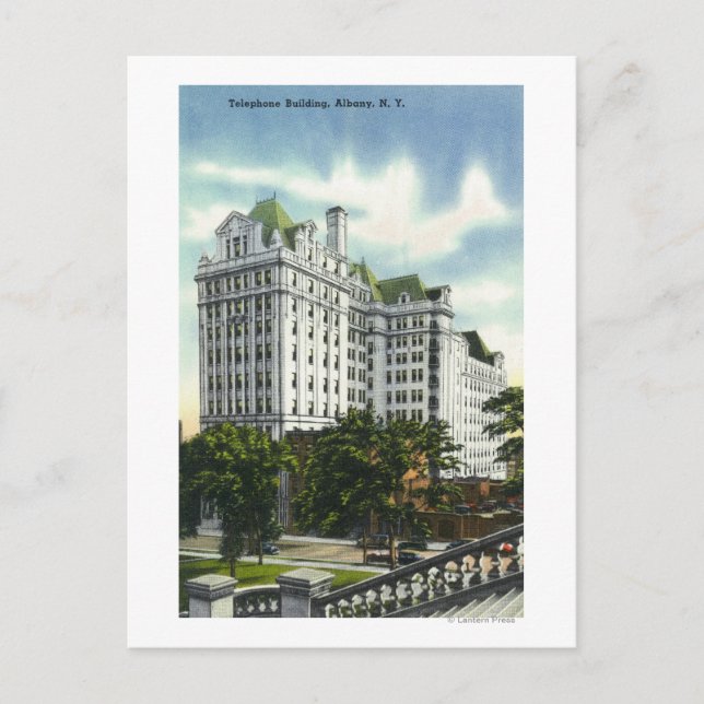 Utvändig vy av telefonnummer 2 för Byggnad Vykort (Framsida)