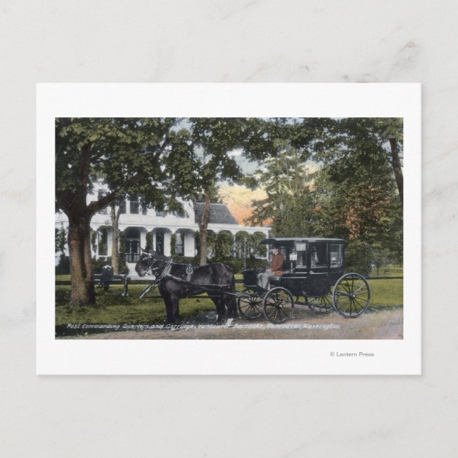 Utvändig vy för de efterföljande kvarteren vykort (Framsida)