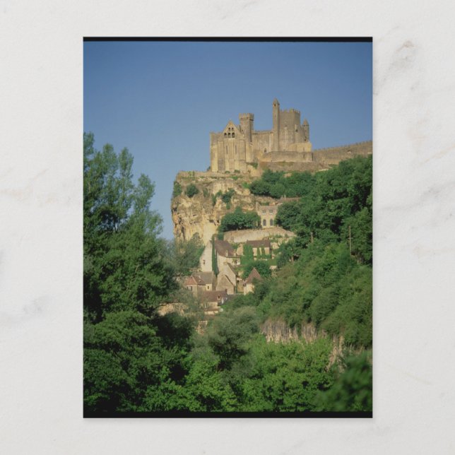 Utvändig vy från de nedre klippen vykort (Framsida)