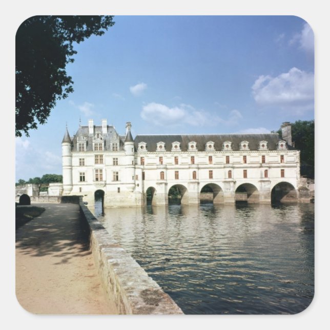 Utvändig vy fyrkantigt klistermärke (Framsida)