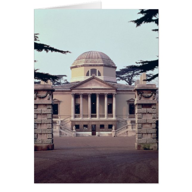 Utvändig vy hälsningskort (Framsidan)