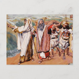 Utvandring från Egypten. Fine Art Passover Vykort