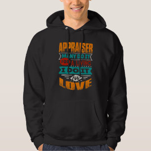 Utvärderare citat jag är ekokardiograf för Kärlek Hoodie