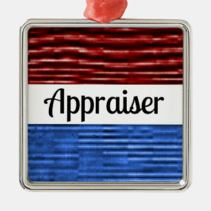 Utvärderare Patriotic jul Ornament