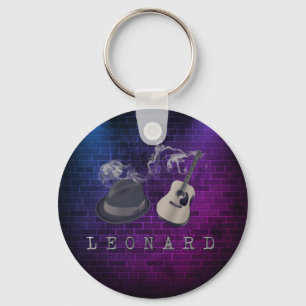 Utvärdering av Leonard Blue lila ljus Nyckelring