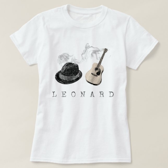 Utvärdering av Leonard teckning T Shirt (Design framsida)