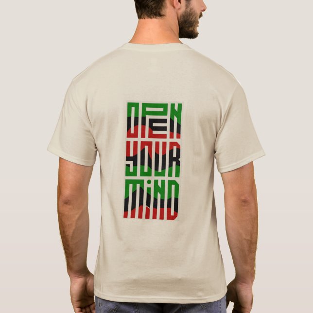 Utveckla Din Tanke | Bakre Design T-Shirt (Baksida)