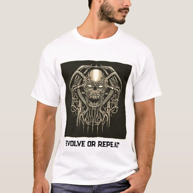 "UTVECKLA ELLER UPPREPA" T SHIRT (Framsida)