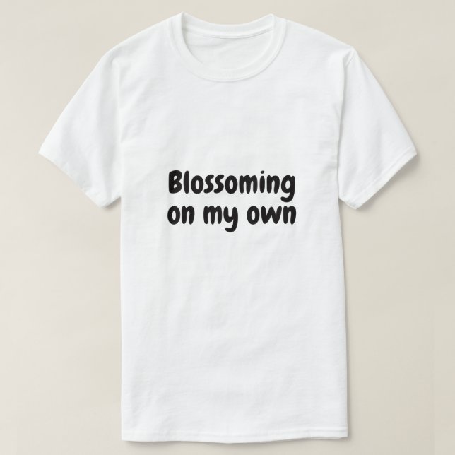 Utveckla mig själv t shirt (Design framsida)