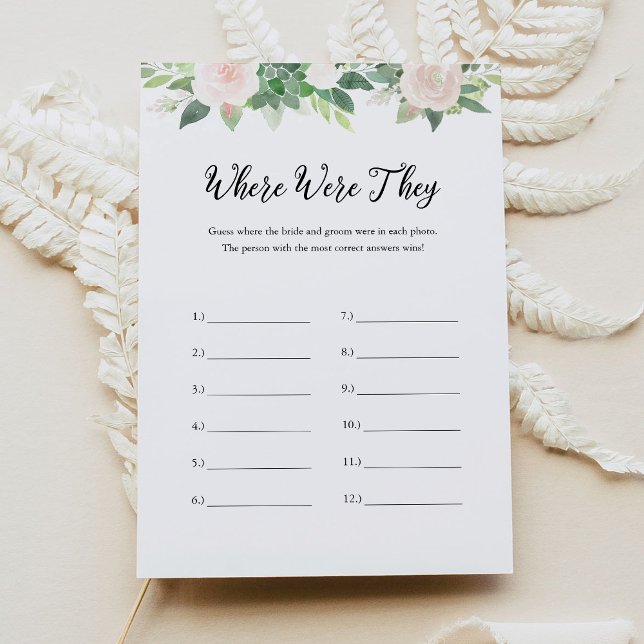 UTVECKLA VAR DE Möhippa Game Card Inbjudningar (Skapare uppladdad)