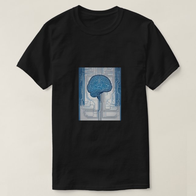 Utvecklar Kod Logik Geometrisk T-Shirt för Mjukvar (Design framsida)
