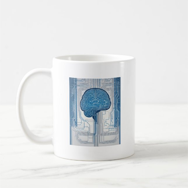 Utvecklar Kod Logik Geometrisk T-Shirt för Mjukvar Kaffemugg (Vänster)