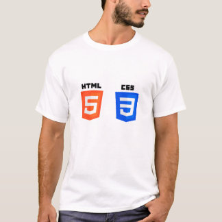 Utvecklardesign för HTML5- och CSS3-Webben T Shirt