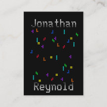 Utvecklardesigner för färglöst blockpussel