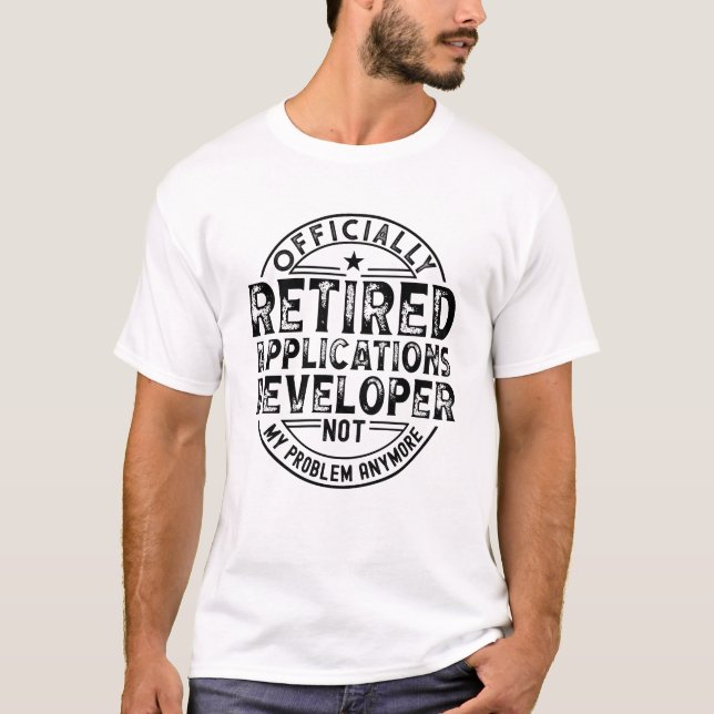 Utvecklare av gamla program t shirt (Framsida)