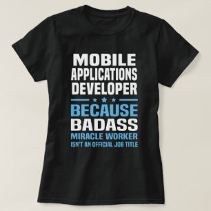 Utvecklare av mobila program t shirt