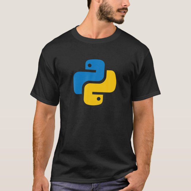 Utvecklare av Python Code Webben Front-End Develop T Shirt (Framsida)