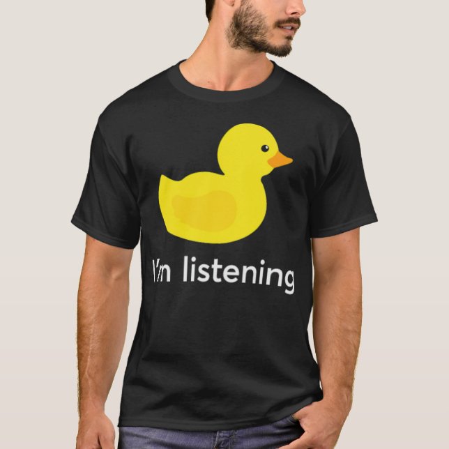 Utvecklare Rubber Duckie-labbälskare T Shirt (Framsida)