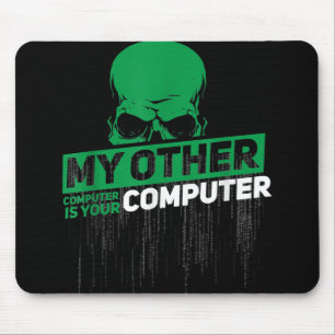 Utvecklare Sysadmin Ingenjör Hacker Nerd Admin-kod Musmatta