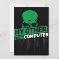 Utvecklare Sysadmin Ingenjör Hacker Nerd Admin-kod