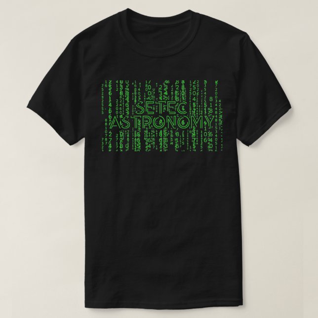 Utvecklarteknik för Setec Astronomy Computer Progr T Shirt (Design framsida)