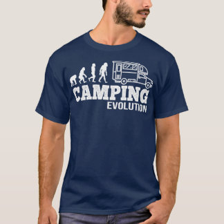 Utveckling av Camping I-nun Camper-gåva T Shirt