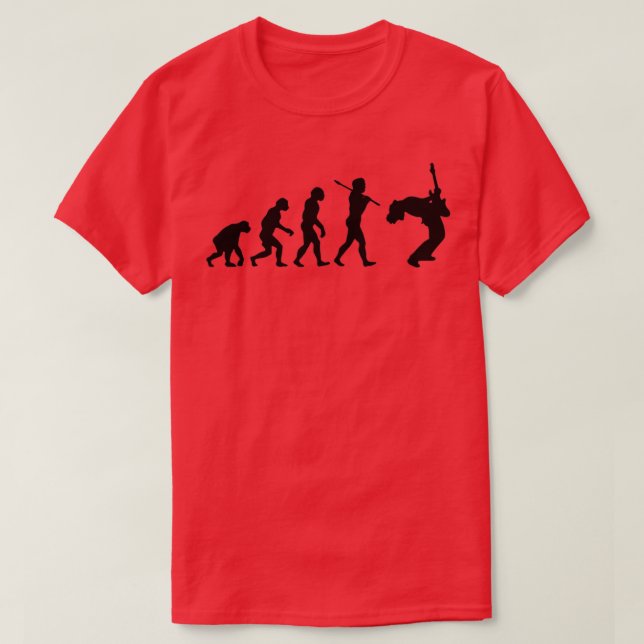 UTVECKLING AV EN GUITAR PLAYER - VIKTIG T SHIRT (Design framsida)