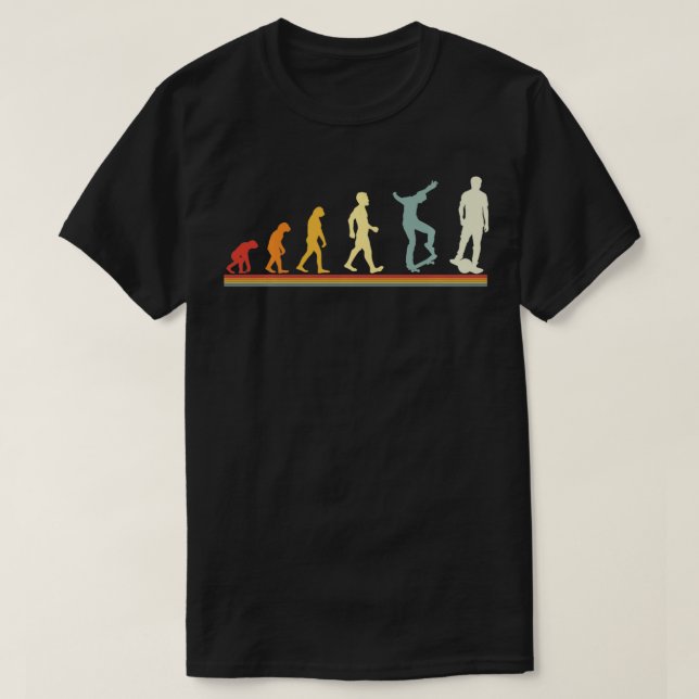 Utveckling av en hjulelektrisk Flyt Skateboard O T Shirt (Design framsida)