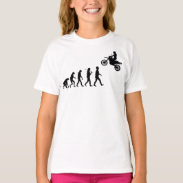 Utveckling av Man Motocross Hopp T-shirt