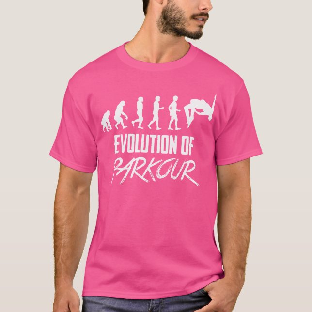 Utveckling Av Parkour T Shirt (Framsida)