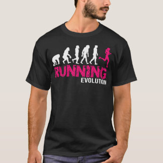 Utveckling av Springer för Running Girls-presenten T Shirt