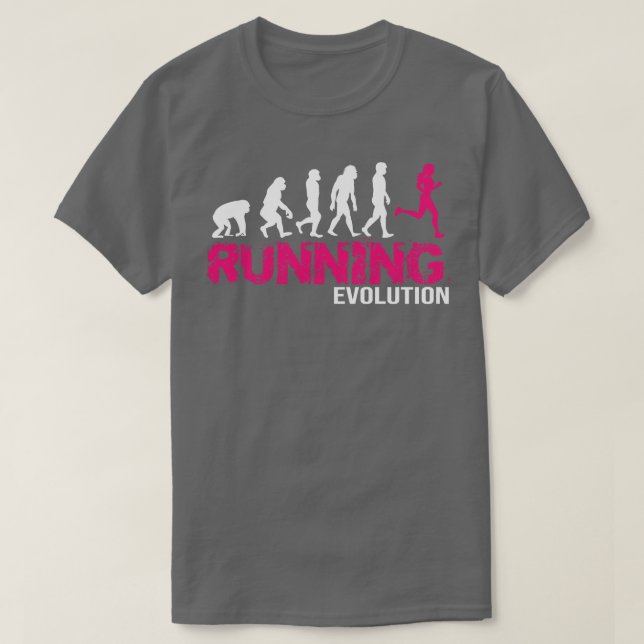 Utveckling av Springer för Running Girls-presenten T Shirt (Design framsida)