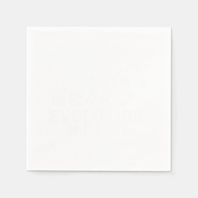 Utveckling Fiske Fiskare Angling Fisher Gi Pappersservett (Framsidan)