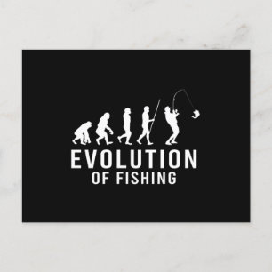 Utveckling Fiske Fiskare Angling Fisher Gi Vykort