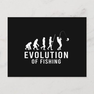 Utveckling Fiske Fiskare Angling Fisher Gi Vykort
