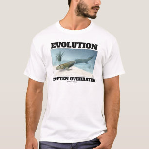 Utvecklingen är ofta överskattad fiskets tiktaalik t shirt