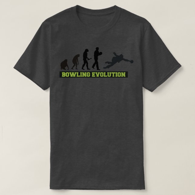 Utvecklingen av Bowling T T Shirt (Design framsida)