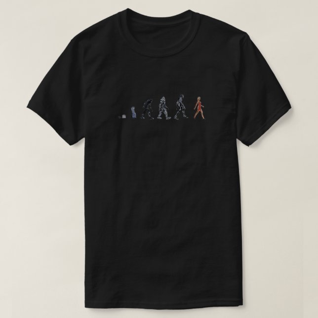 Utvecklingen av Cylon Essential T Shirt (Design framsida)