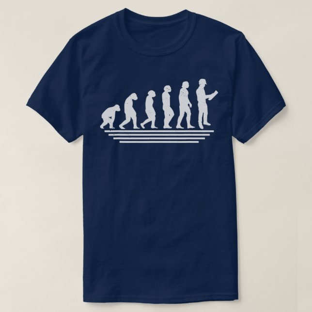 Utvecklingen av en civilingenjörskonst som är verk t shirt (Design framsida)