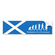 Utvecklingen av en Scotsman Car Bumper Sticker