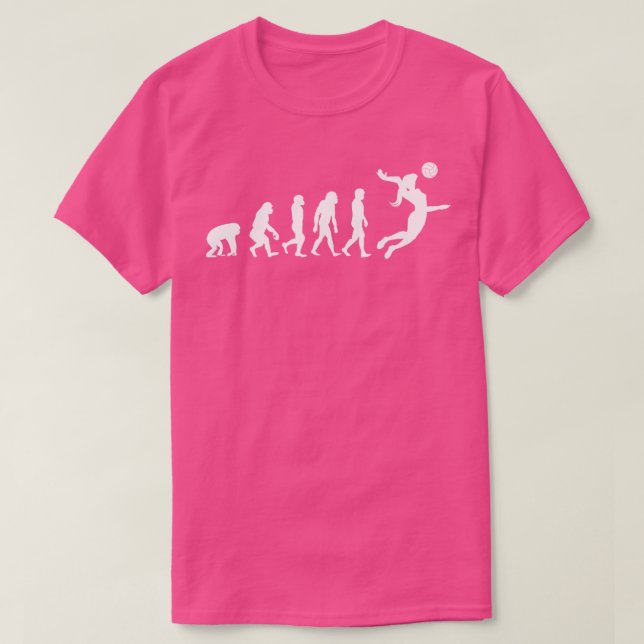 Utvecklingen av en Volleyball Girl T Shirt (Design framsida)