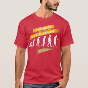 Utvecklingen av ett Guitar Player Guitar Player Gi T Shirt