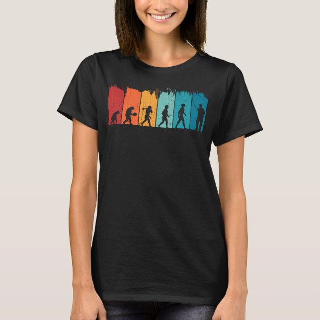 Utvecklingen av Flygfisket Trout Fisherm T Shirt (Framsida)