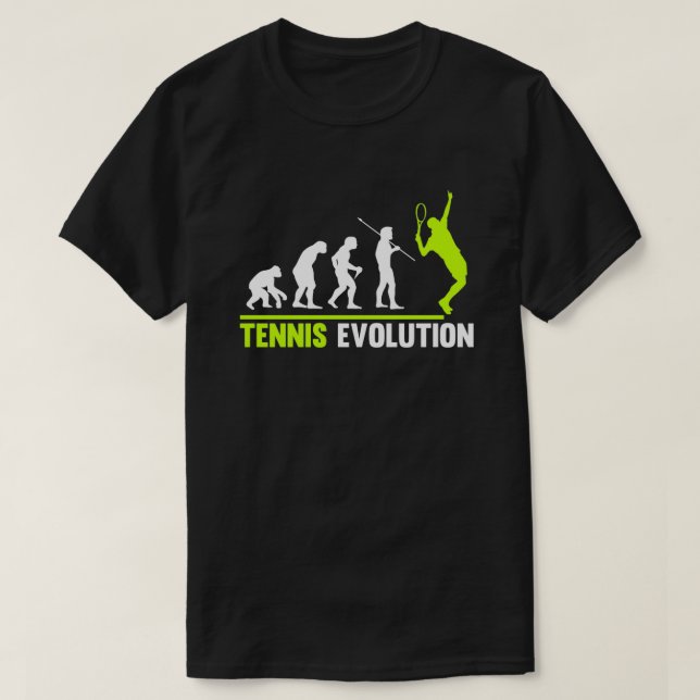 Utvecklingen av Gräsmatta tennis T Shirt (Design framsida)
