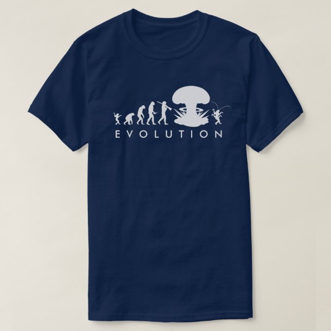 Utvecklingen av människa & kackerlacka Roligt evol Tee (Design framsida)