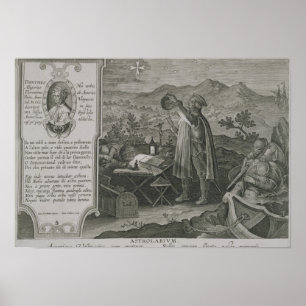 Utvecklingen av Mariners Astrolabe Poster