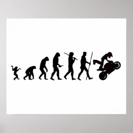 Utvecklingen av moto-Poster Poster