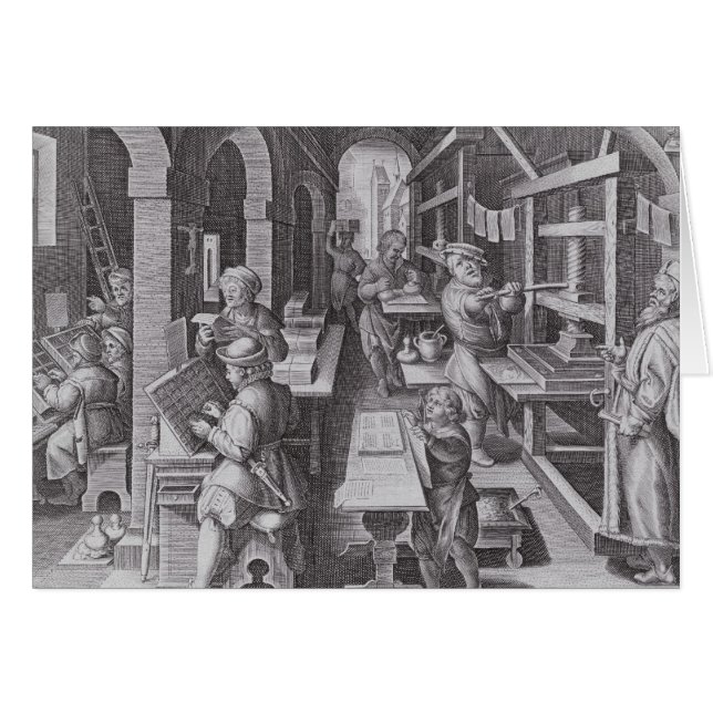 Utvecklingen av Printing Hälsningskort (Framsidan Horizontal)